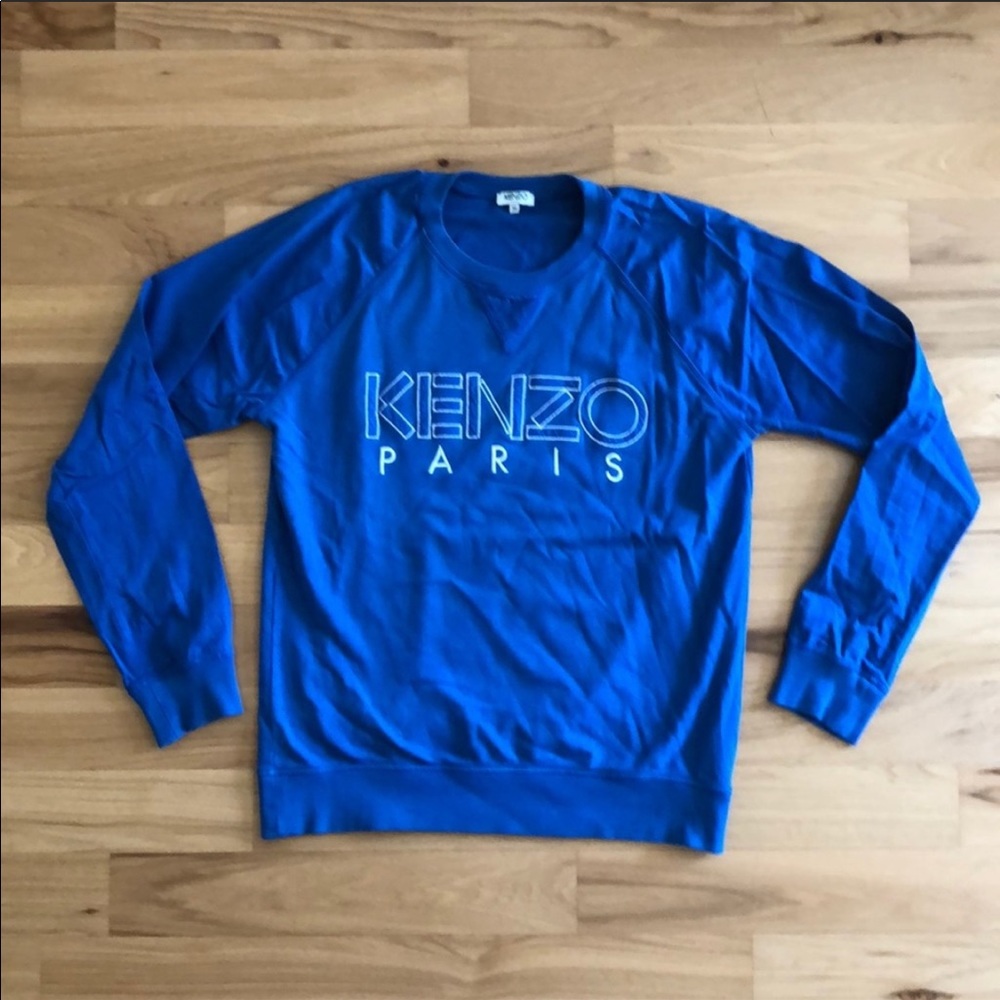 Kenzo logo embroidered sweatshirt